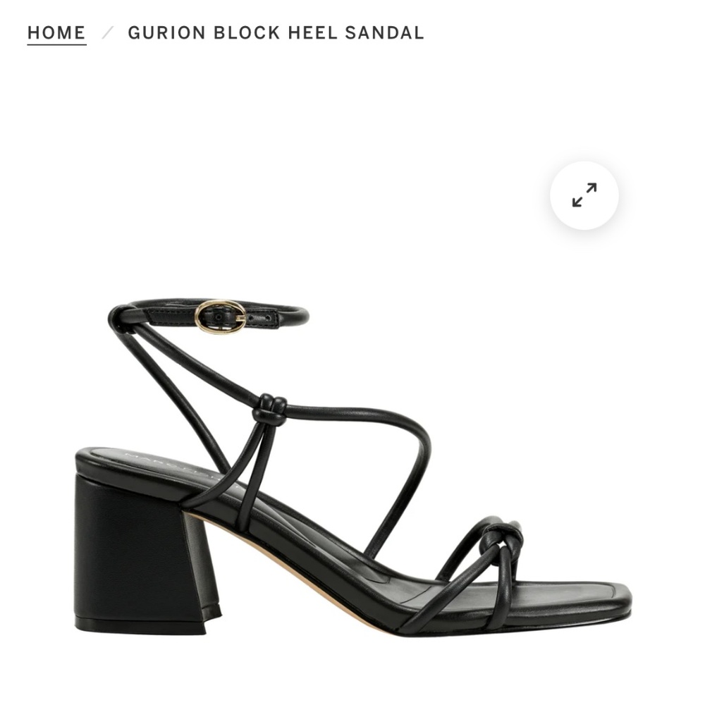 Marc Fisher Gurion Block Heel Sandal